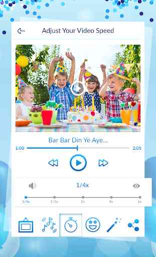 Birthday Video Maker With Song & Music 4