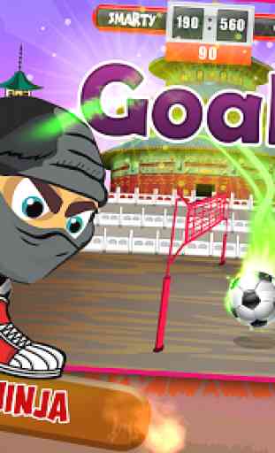 Bobbing Ninja Head Soccer 2 1