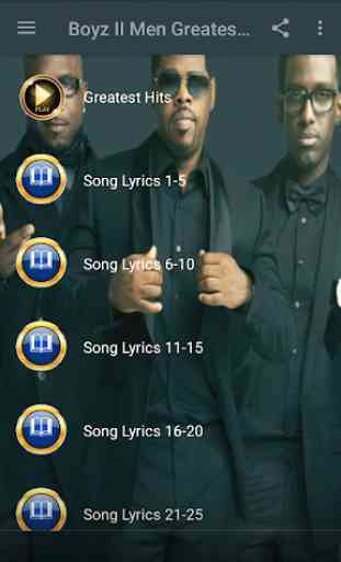 Boyz II Men Songs & Lyrics 4