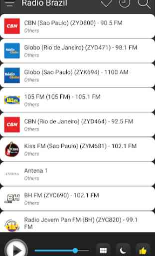 Brazil Radio Stations Online - Brasil FM AM Music 3