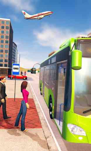 City Bus Driving School Game 3D-Coach Bus Sim 2020 1