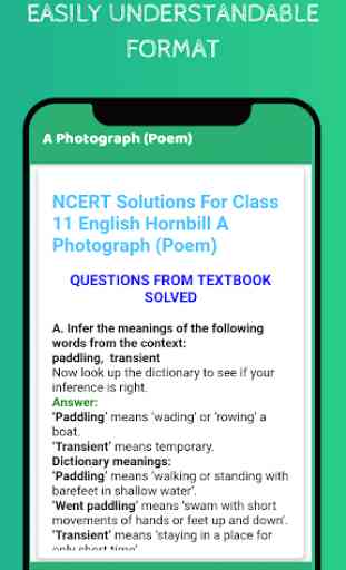 Class 11 English Hornbill NCERT Solutions 4