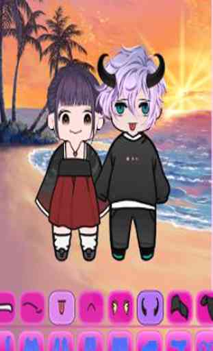 Couple Anime Dress Up 1
