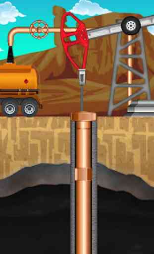 Fábrica de mineração de petróleo: simulador 3