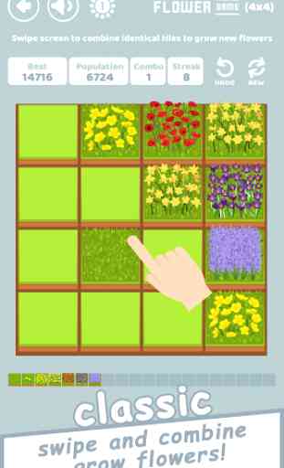 Flower Game - Garden Themed Merge Puzzle 3