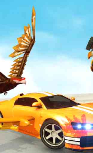 Flying Eagle Robot Car Multi Transforming Games 1