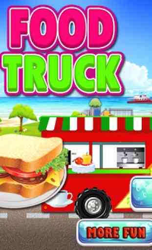 Food Truck Cooking Land: Crazy Chef Kitchen Game 1