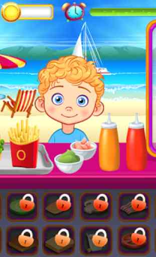 Food Truck Cooking Land: Crazy Chef Kitchen Game 4