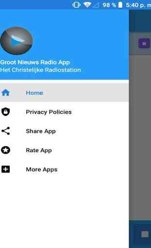 Groot Nieuws Radio App AM NL Gratis Online 2