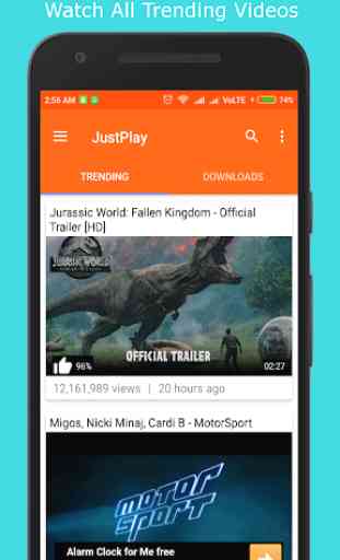 JustPlay online video player 3