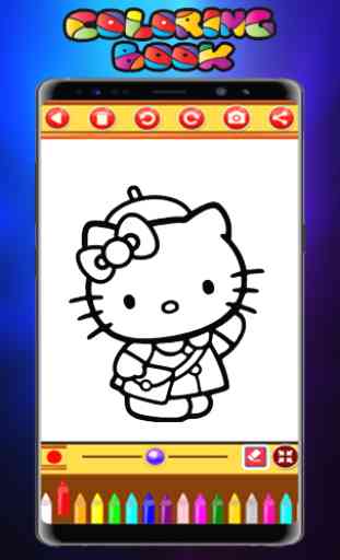 Kitty Coloring & Drawing Book - Expert Drawing 4