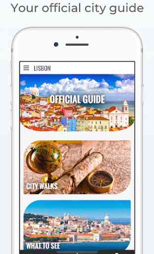 LISBON City Guide, Offline Maps, Tours and Hotels 1