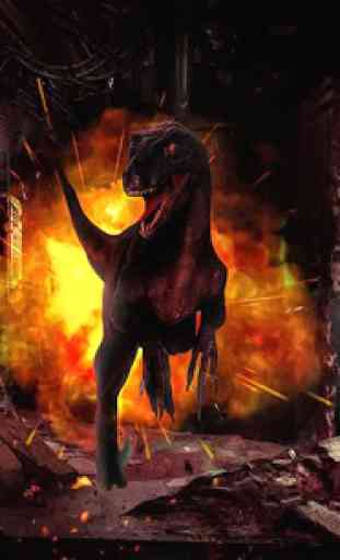 Monstro Dinossauro Caça Mundo 18 - FPS Ação 3D 4