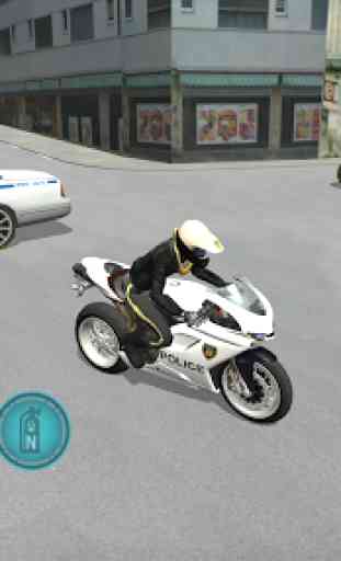 Police Motorbike Driving Simulator 4