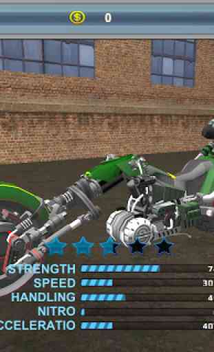 Polícia Sci Fi Bike Rider 3D 2
