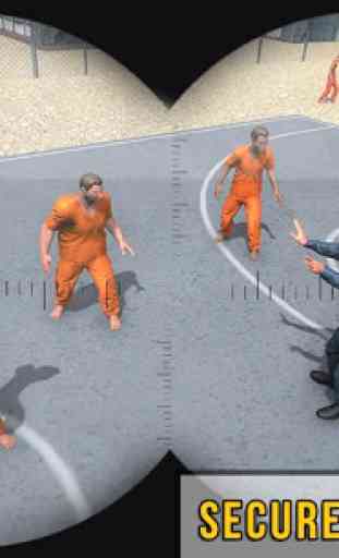 Prisão sniper policial 3D: fuga de prisioneiro 1