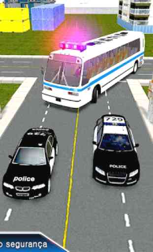 prisioneiro polícia ônibus transporte 2