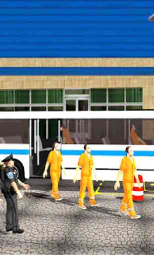 prisioneiro polícia ônibus transporte 3