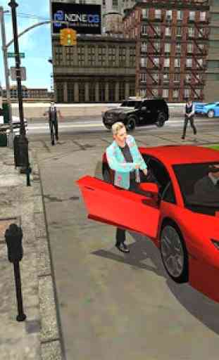 Real crime Carros Vegas City 3D Jogos de Ação 2018 2