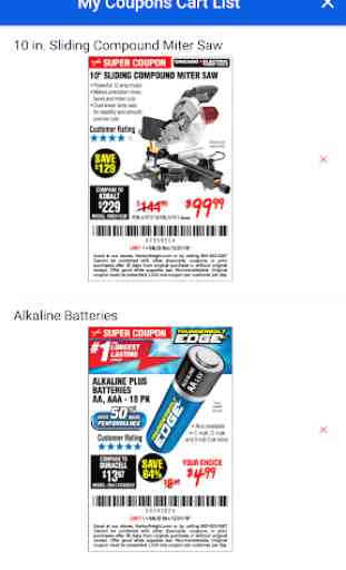 Savings Coupons for Harbor Freight Tools 3