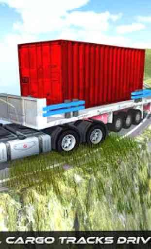 Simulador de caminhão de carga em subida 4