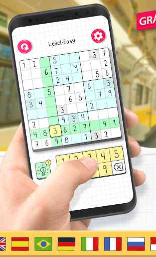 Sudoku - Quebra-cabeça para os idosos 1