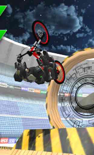 Superhero BMX bike stunts track 4