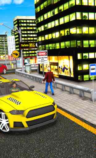 Táxi jogos 2019 - cidade Táxi simulador dirigindo 1