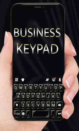 Tema Keyboard Cool Business Keypad 1