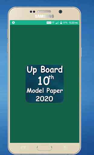 Up Board 10th Model Paper 2020 1