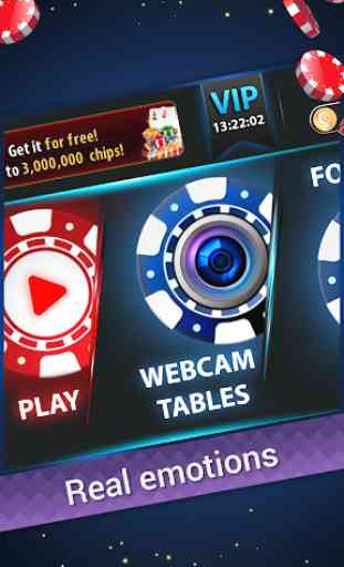 WebCam Poker Club: Holdem, Omaha on Video-tables 2
