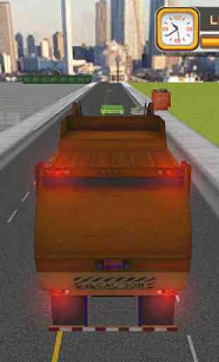 3D Garbage Truck Driver 3