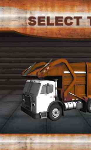 3D Garbage Truck Driver 4