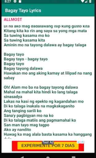 Bagay Tayo Lyrics 2