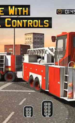 Caminhão de bombeiros Escola de condução Simulador 1