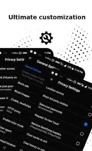 Cosmic Privacy Browser - Secure, Adblock & Private 3