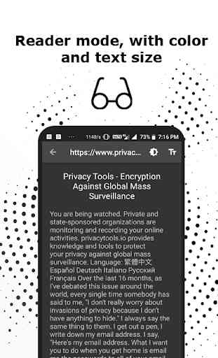 Cosmic Privacy Browser - Secure, Adblock & Private 4