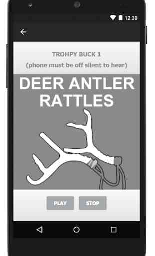 Deer Antler Rattles & Deer Calls & Deer Sounds 3