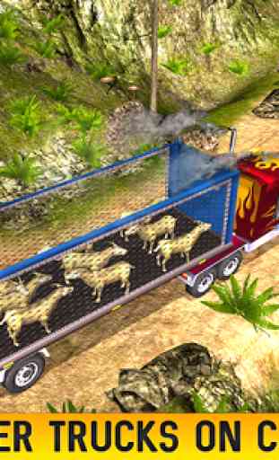 Fazenda Animal Transporte Caminhão Dirigindo Jogos 3