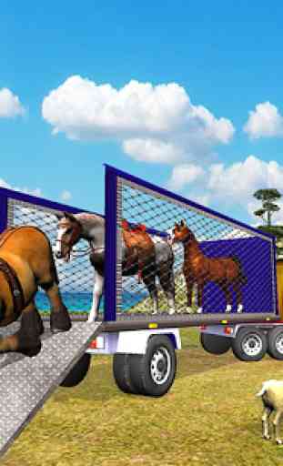 Fazenda Animal Transporte Caminhão Dirigindo Jogos 4