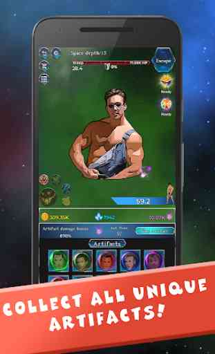 Gachi in Space: IDLE RPG 4