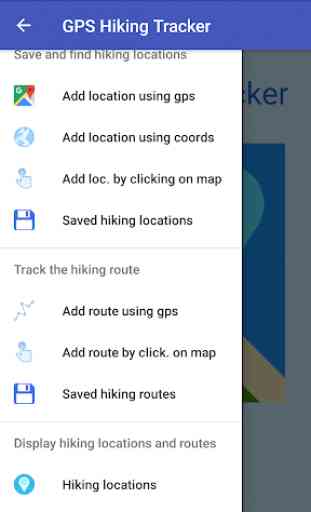 GPS Hiking Tracker 1