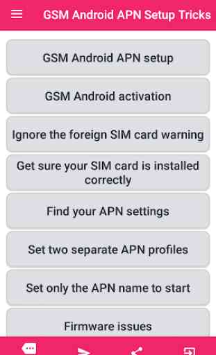 GSM Android APN Setup 2