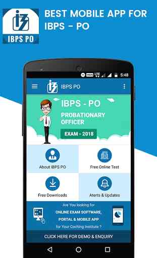 IBPS PO Banking Exam - Free Online Mock Tests 1
