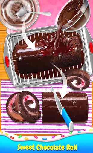 Ice Cream Cake Roll Maker - Super Sweet Desserts 2