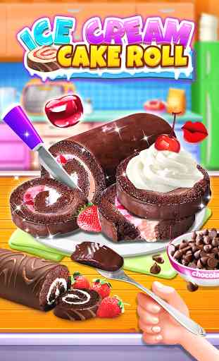 Ice Cream Cake Roll Maker - Super Sweet Desserts 4