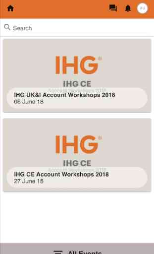 IHG Events Portal 1