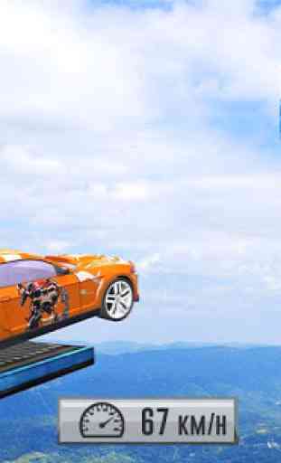 Impossible Car Stunts 2019 - Skyline Racing 3