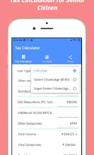 Income Tax Calculator 2020 - 2021 India 3