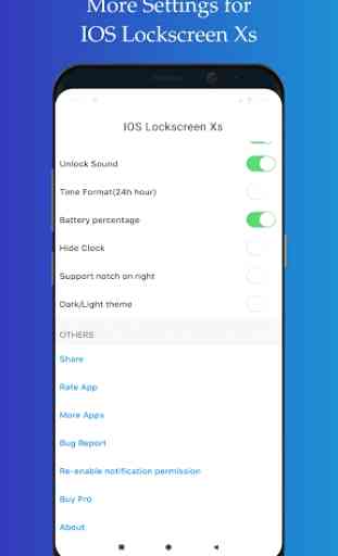 IOS Lockscreen Xs 2